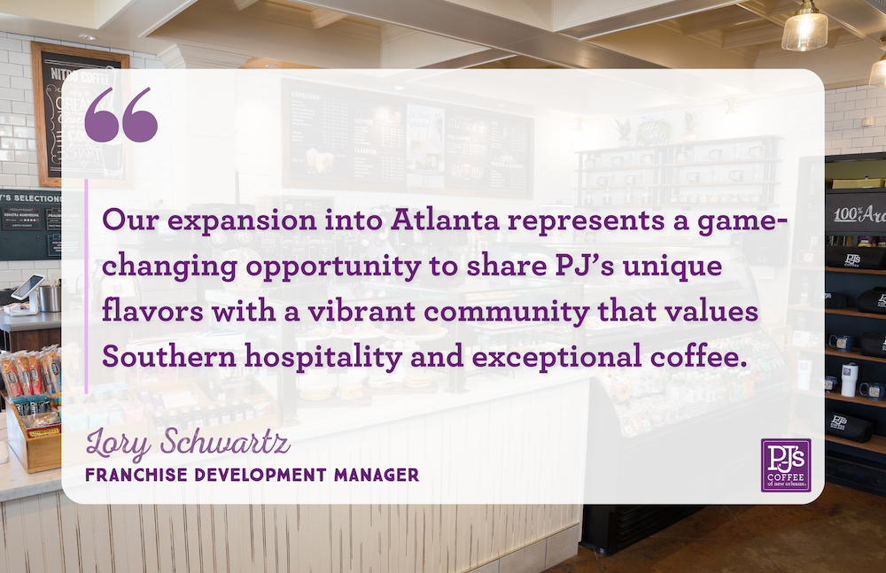 PJ's Coffee Atlanta Expansion